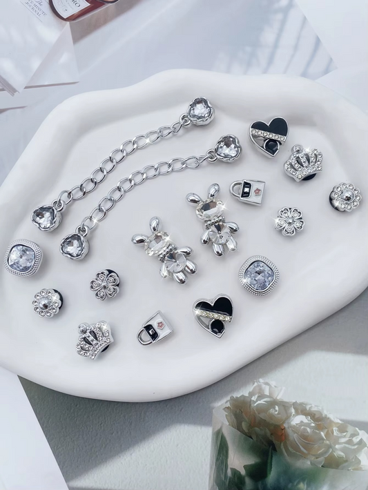 Charms PLATINIUM - 16 Pezzi